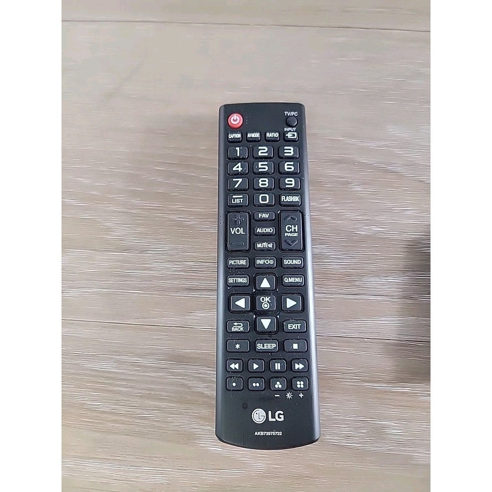 OEM GENUINE - LG AKB73975722 -- REMOTE CONTROL  - TESTED - DD-6963